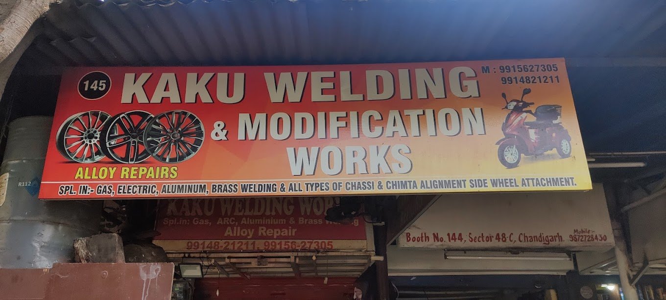Kaku Gas Welding works in Chandigarh