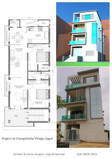 Conceptecture House Plan Design Services in Vijayawada, Andhra Pradesh
