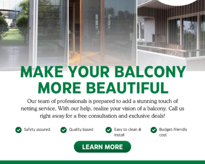 Advance-home-care-invisible-net-for-balcony-in-Delhi