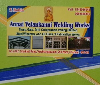 Annai Velankanni Steel Welding Works in Chennai, Tamil Nadu Annai Velankanni Steel Welding Works in Chennai, Tamil Nadu