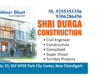 Shri Durga Construction Contractor in Chandigarh