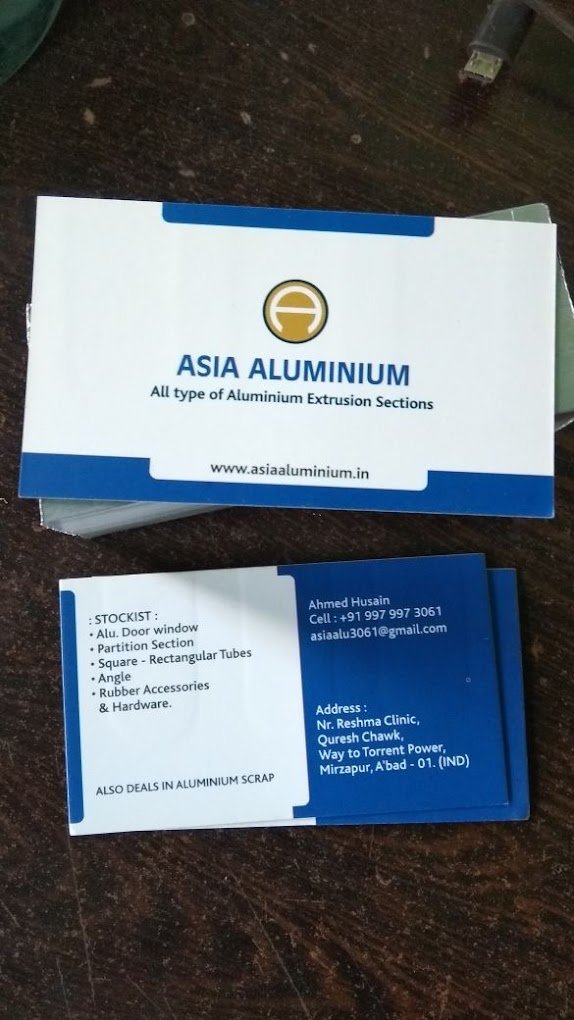 Asia – Aluminium Glass Work Online, Best Aluminium Fabricators Near Ahmedabad, Gujarat