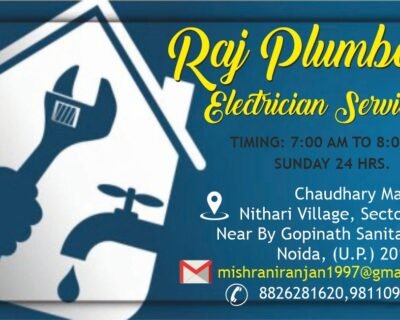 Raj – Online Plumbing Service, Best Plumber in Noida, Uttar Pradesh