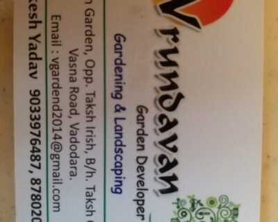 Vrundavan – Garden service, Landscape Designer – Online Gardeners in Vadodara, Gujarat