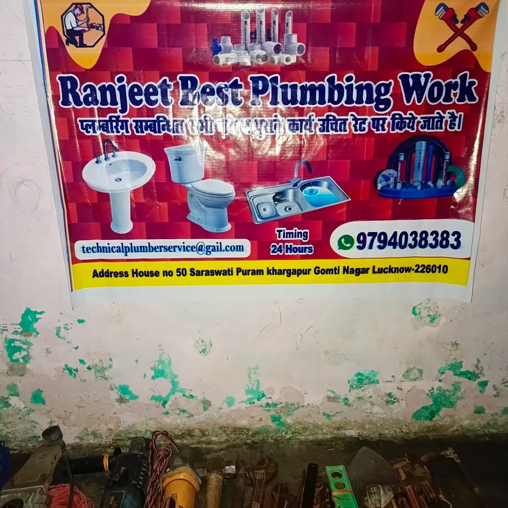 Ranjeet Plumbing Service Contractor, Best Plumber Work in Lucknow