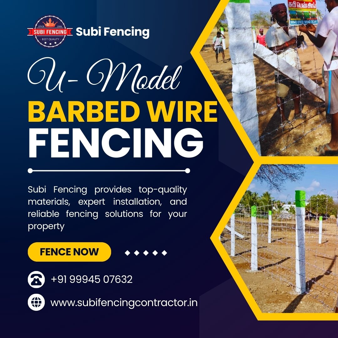 Barbed wire Fencing in Chennai
