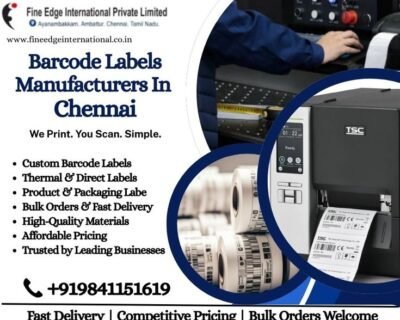 Barcode Labels Manufacturers In Chennai