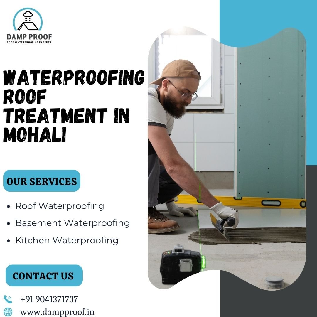 Waterproofing Roof Treatment in Mohali