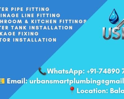 Ghar ho ya dukan – plumbing ki koi bhi dikkat ho, bas ek call par UrbanSmart Plumbing hazir hai! 🛠️ Quick Service | Sahi Daam | Vishwas ke Saath